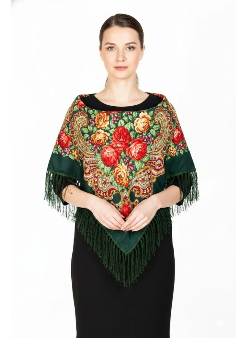Bidani Empress Emerald Rose Shawl – Pavlovo Legacy
